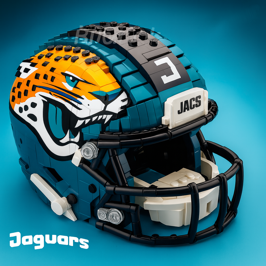 NFL Helmet Brick Set