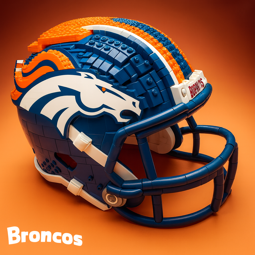NFL Helmet Brick Set