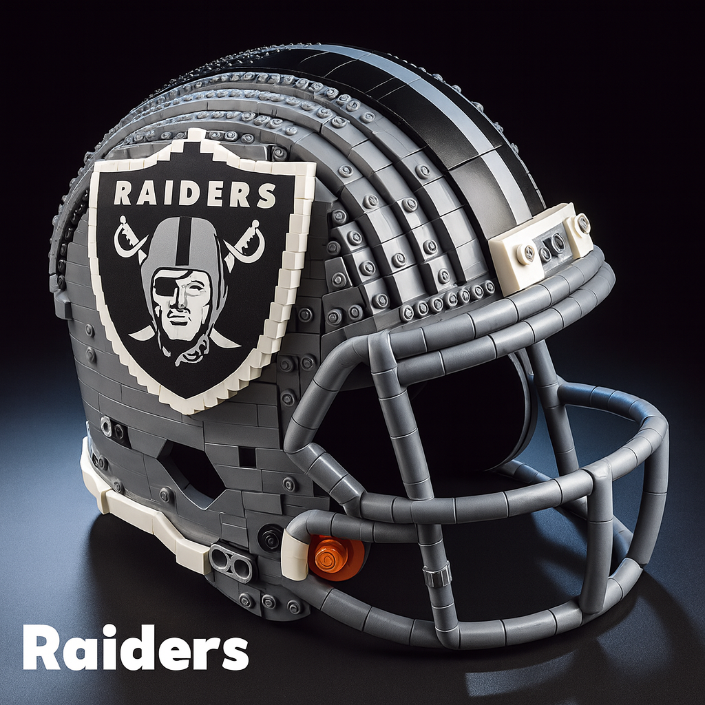 NFL Helmet Brick Set