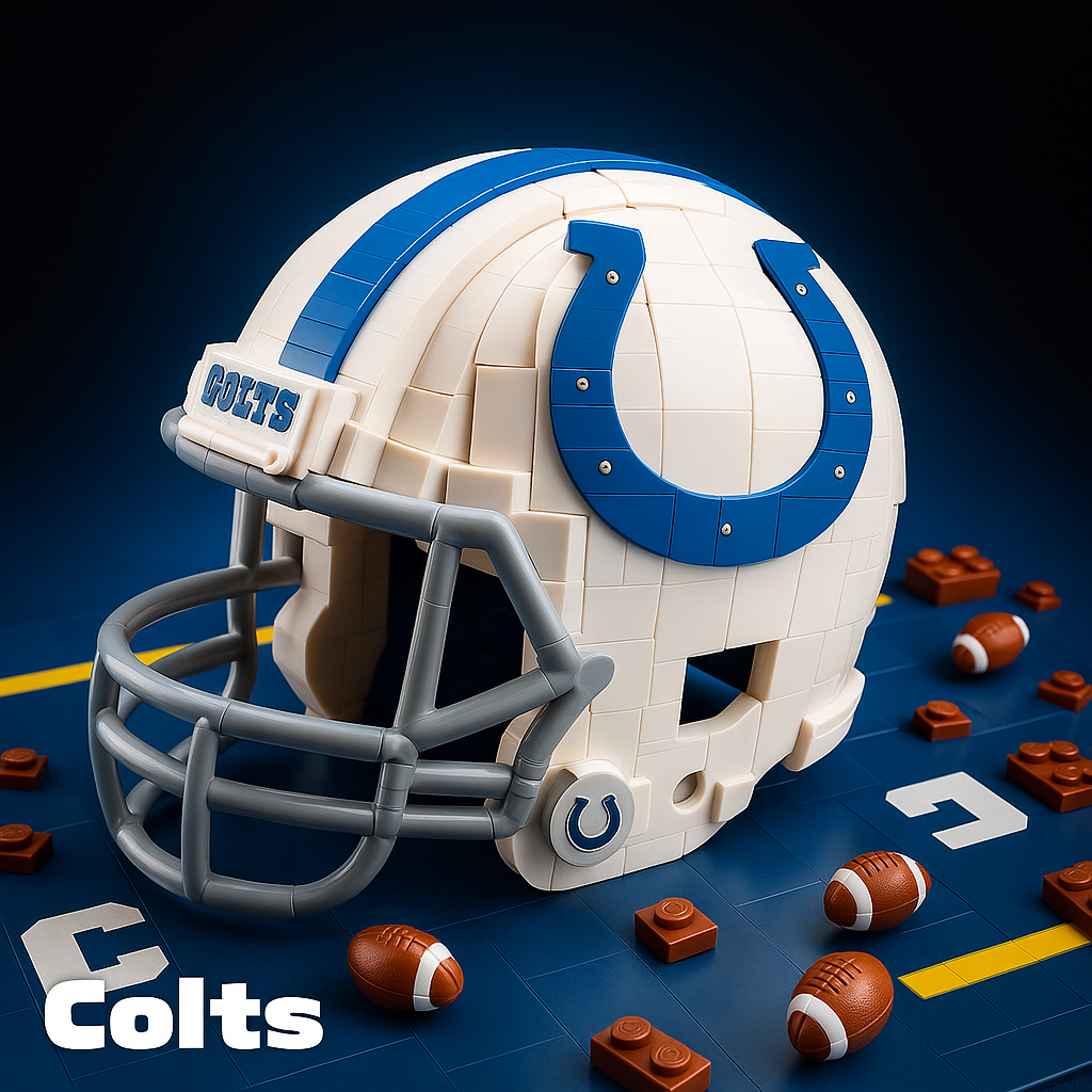 NFL Helmet Brick Set