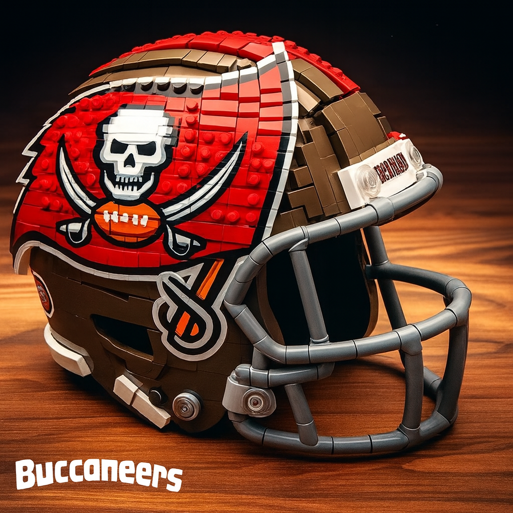 NFL Helmet Brick Set