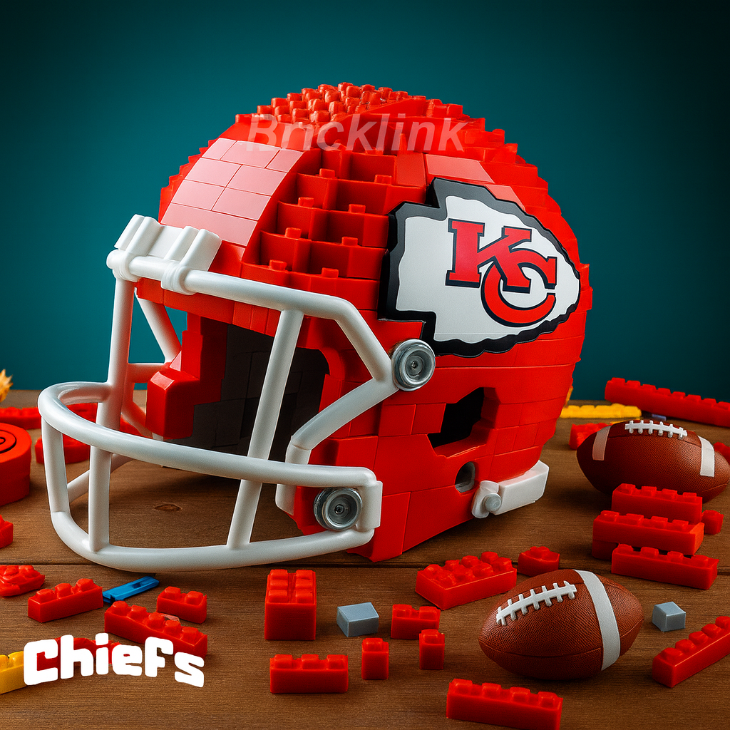 NFL Helmet Brick Set
