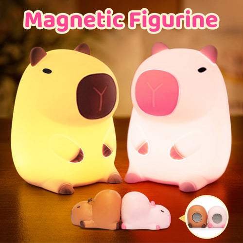 Capybara Squishy Night Light