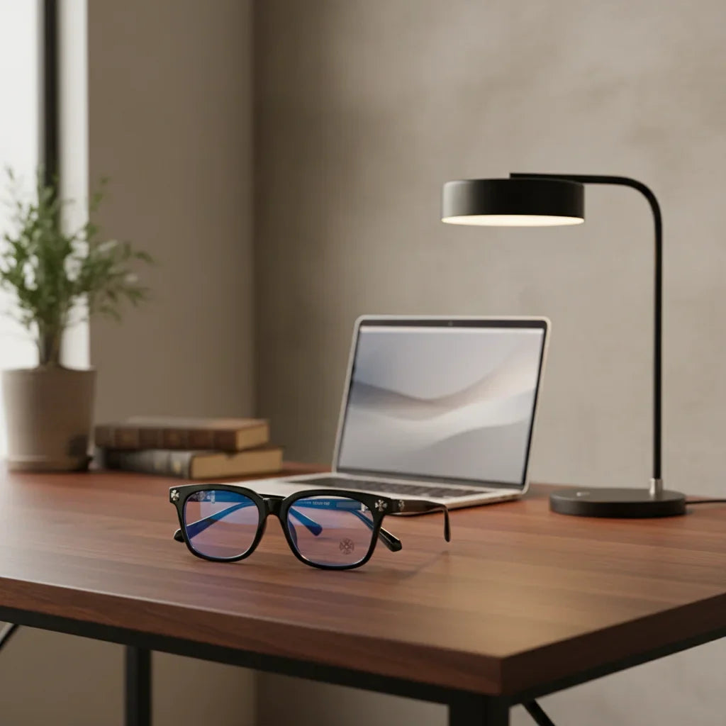 HalfTime Chrome Glasses - Elevate Your Style!