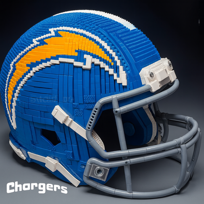 NFL Helmet Brick Set