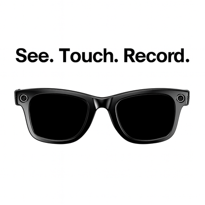 HALFTIME HD Camera AI Smart Glasses