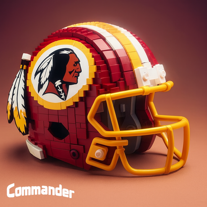 NFL Helmet Brick Set