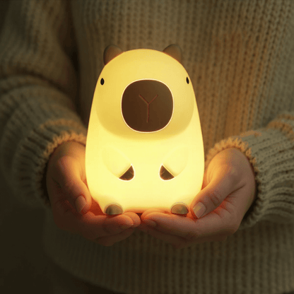 Capybara Squishy Night Light